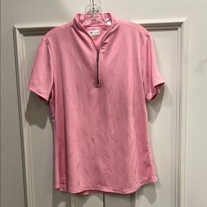 Pink Short Sleeve Women's Top